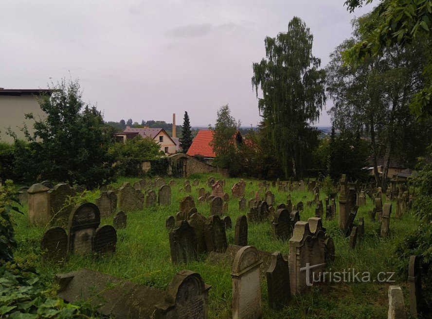 Vechiul cimitir evreiesc - nu este accesibil publicului