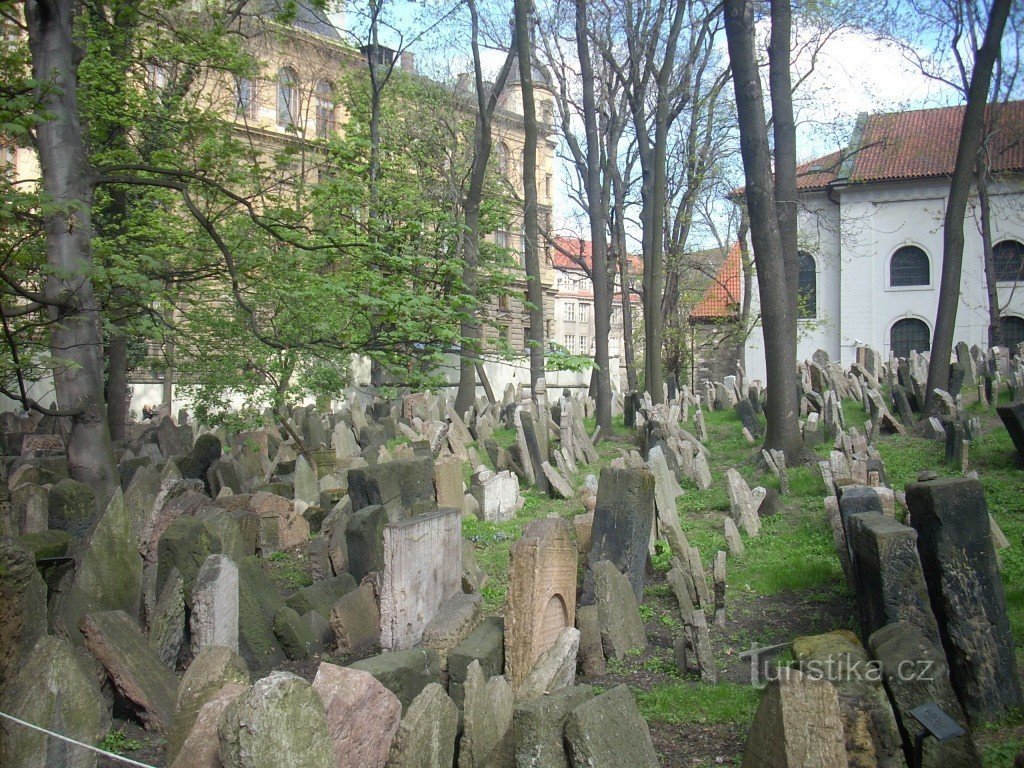 Gamle jødiske kirkegård i Prag