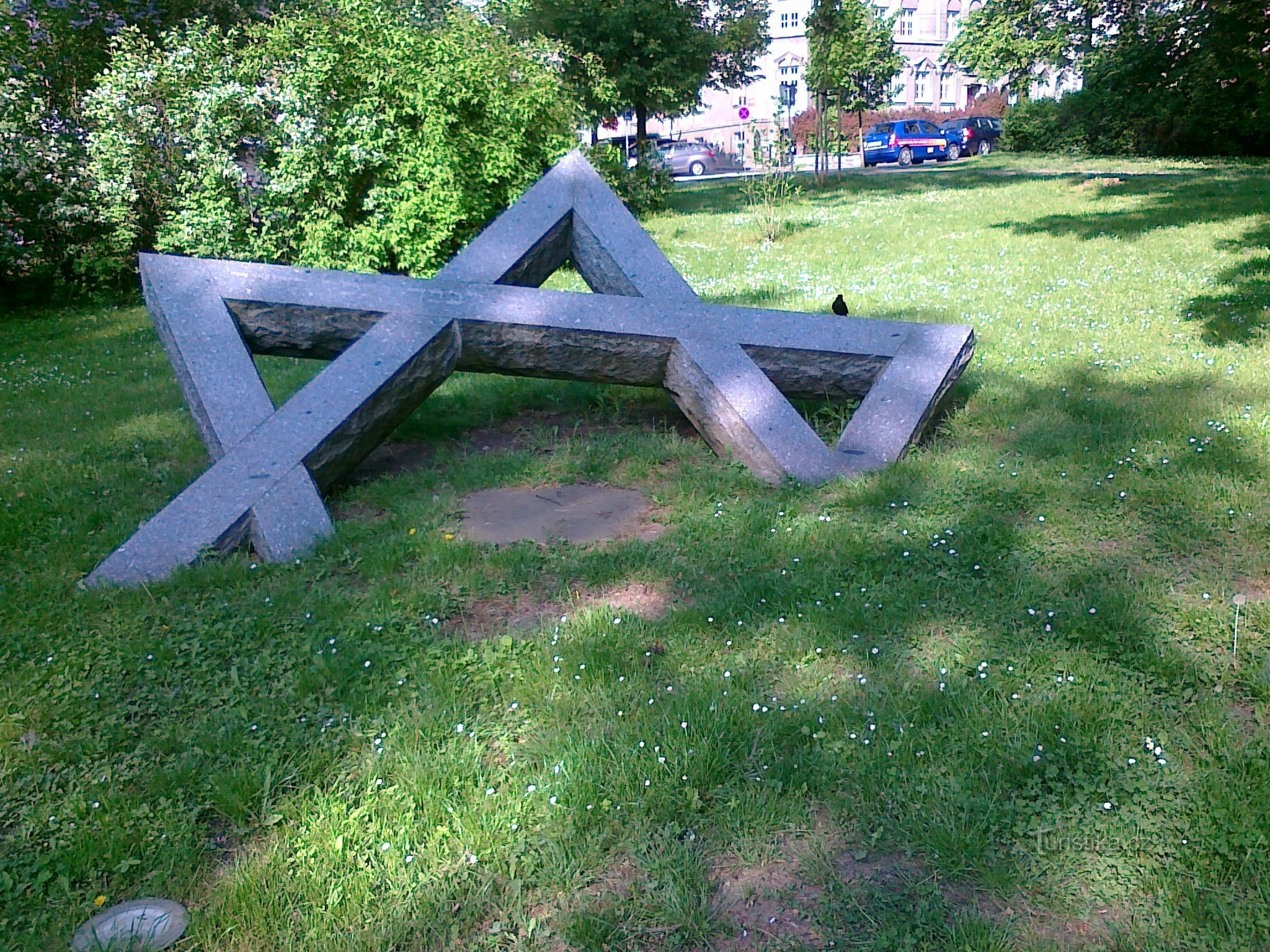 Il vecchio cimitero ebraico di Ústí nad Labem.