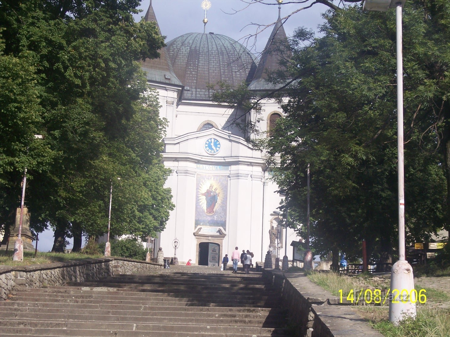 the construction of the temple was realized in the years 1721 - 1748