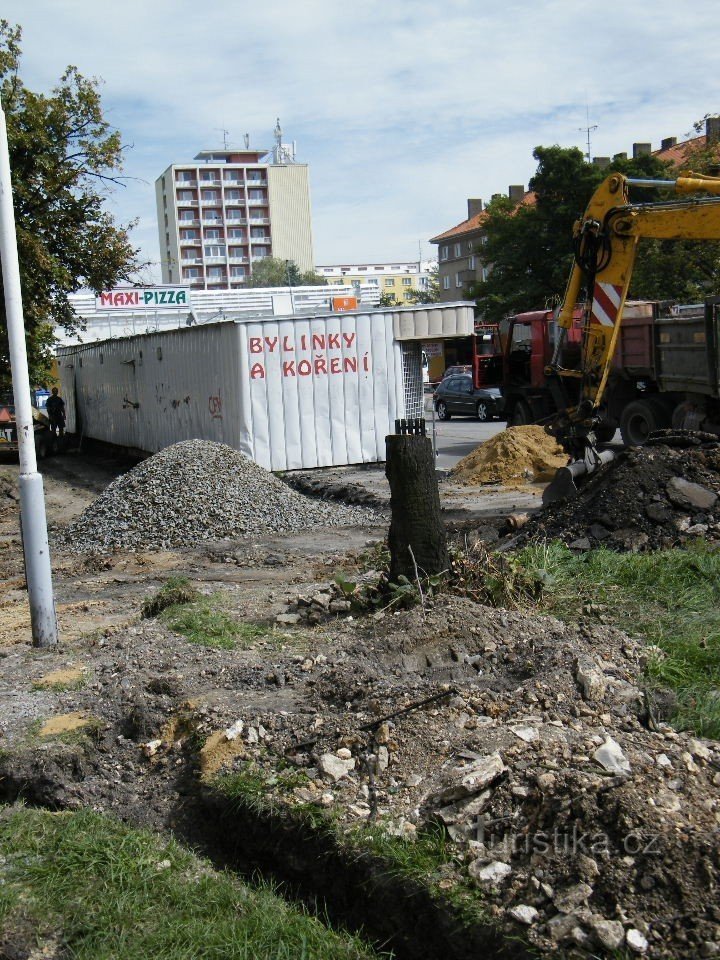 byggeaktivitet under revitalisering