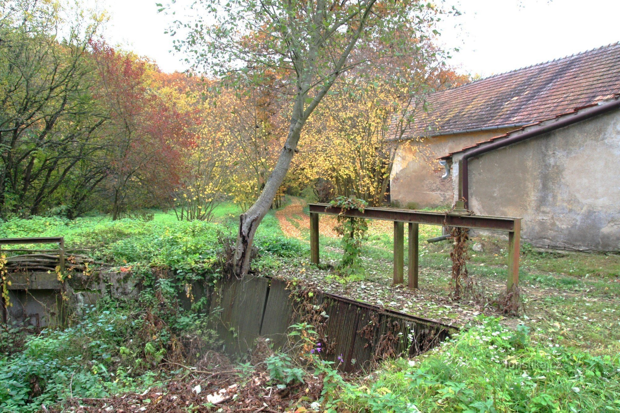 Cửa cống tại Burnt Mill