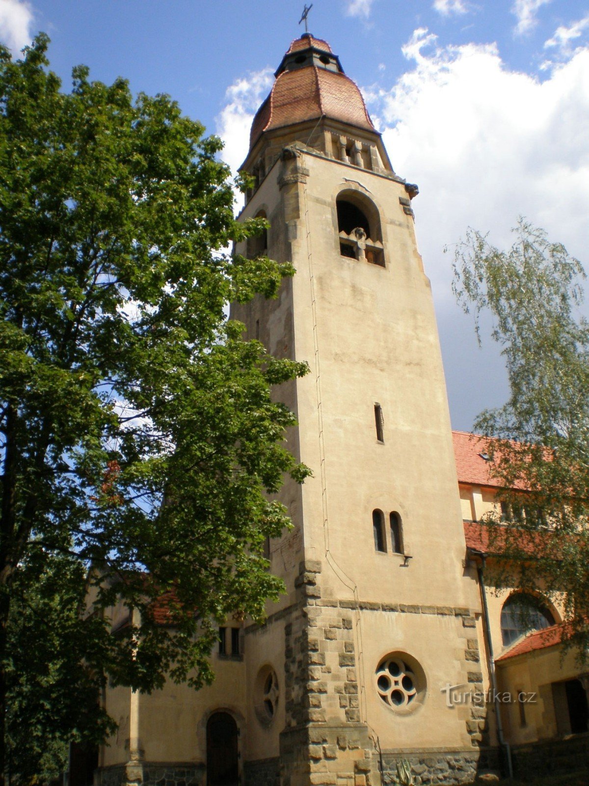 Štěchovice - kerk van St. Jan Nepomuck