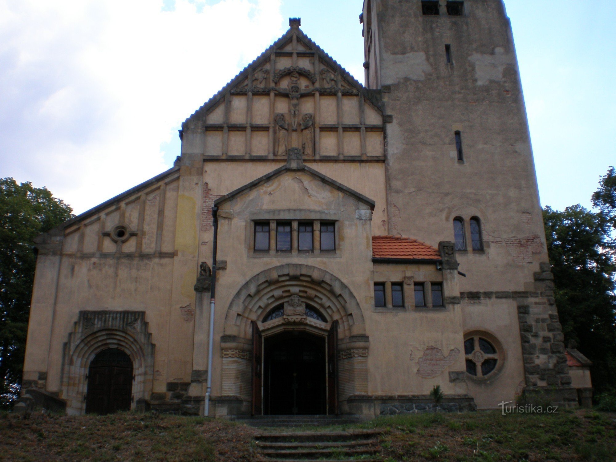 Štěchovice - kyrkan St. Jan Nepomucký