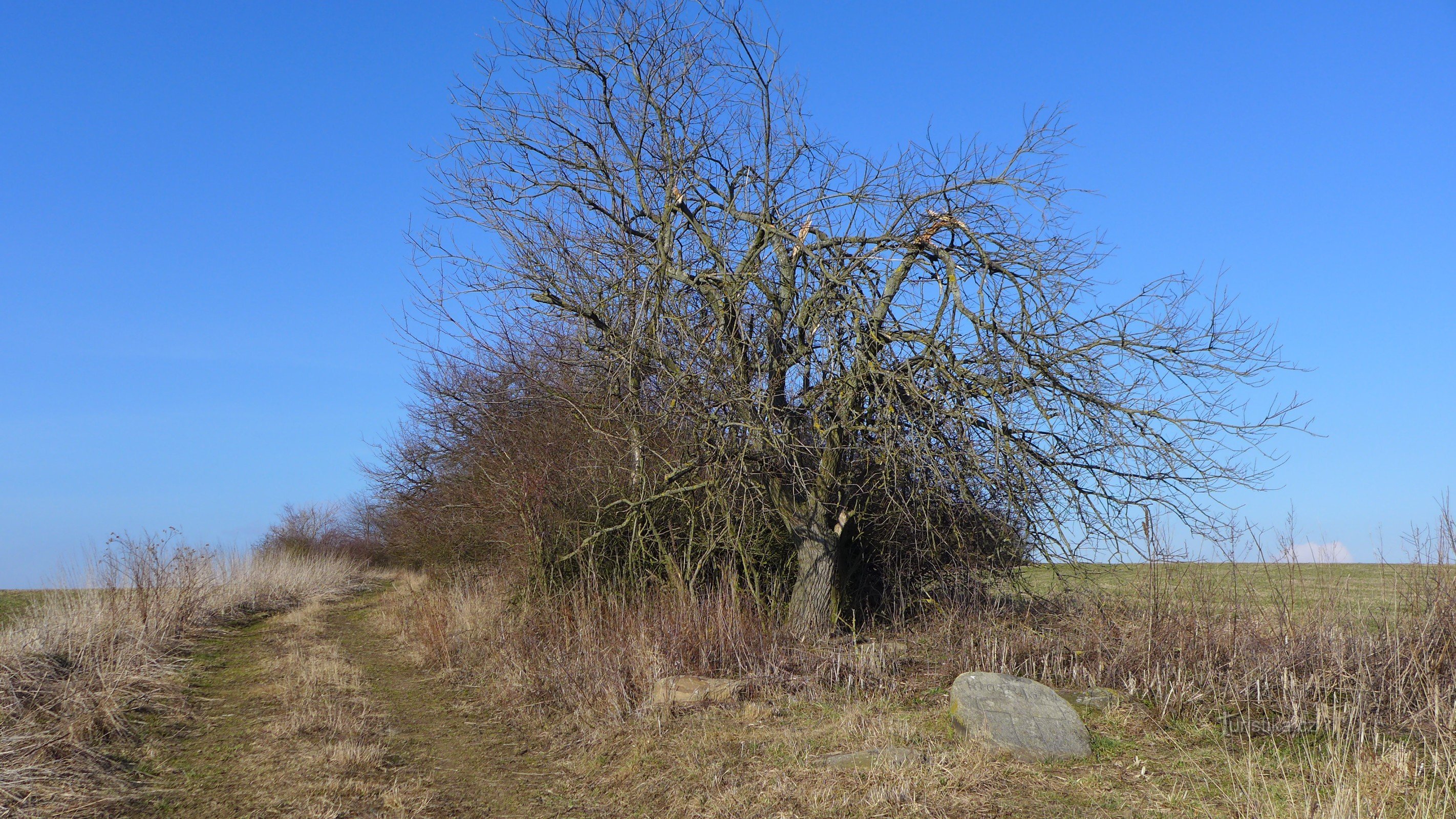 Štěměchy - Piedra de la paz de María