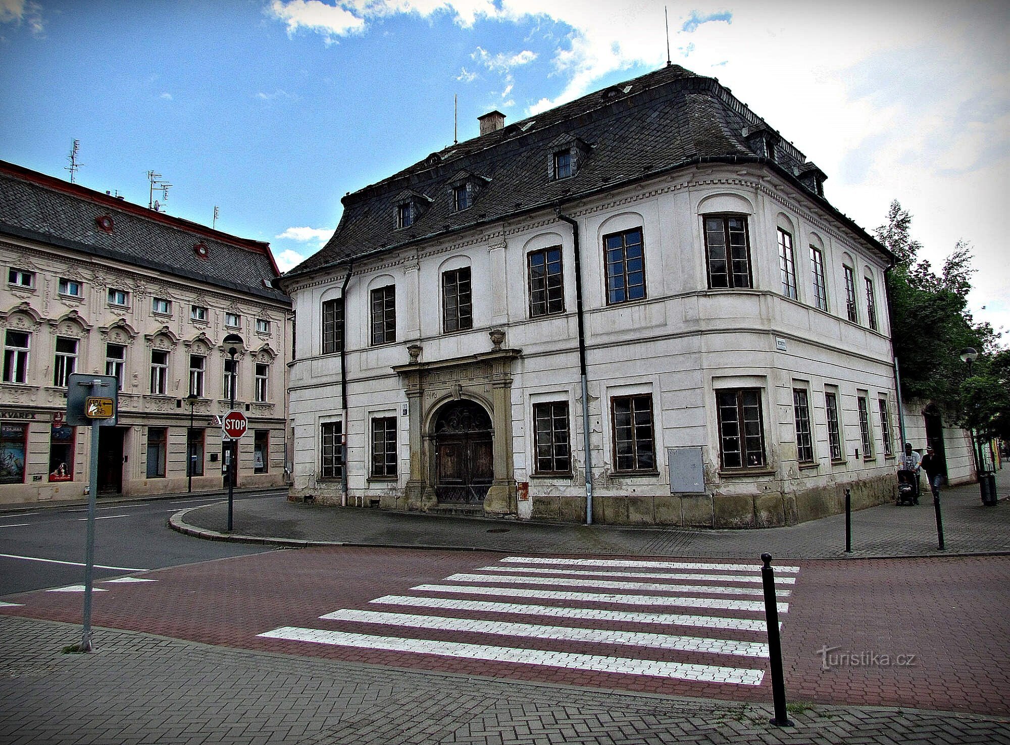 Šternberk - calle Bezručova