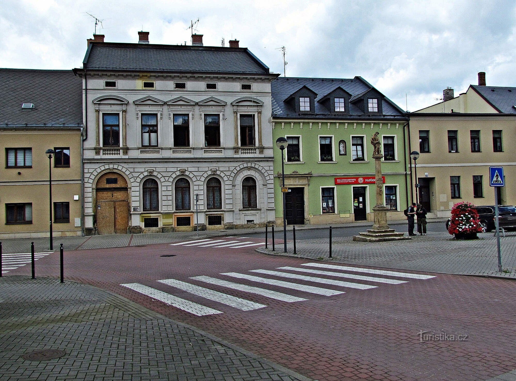 Šternberk - strada Bezručova