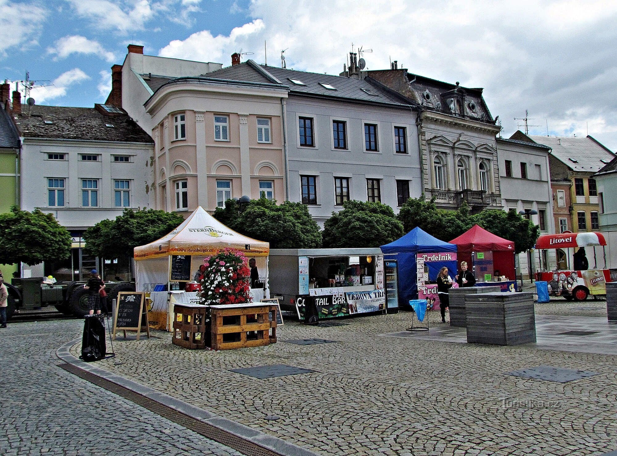 Šternberk - Hoofdplein