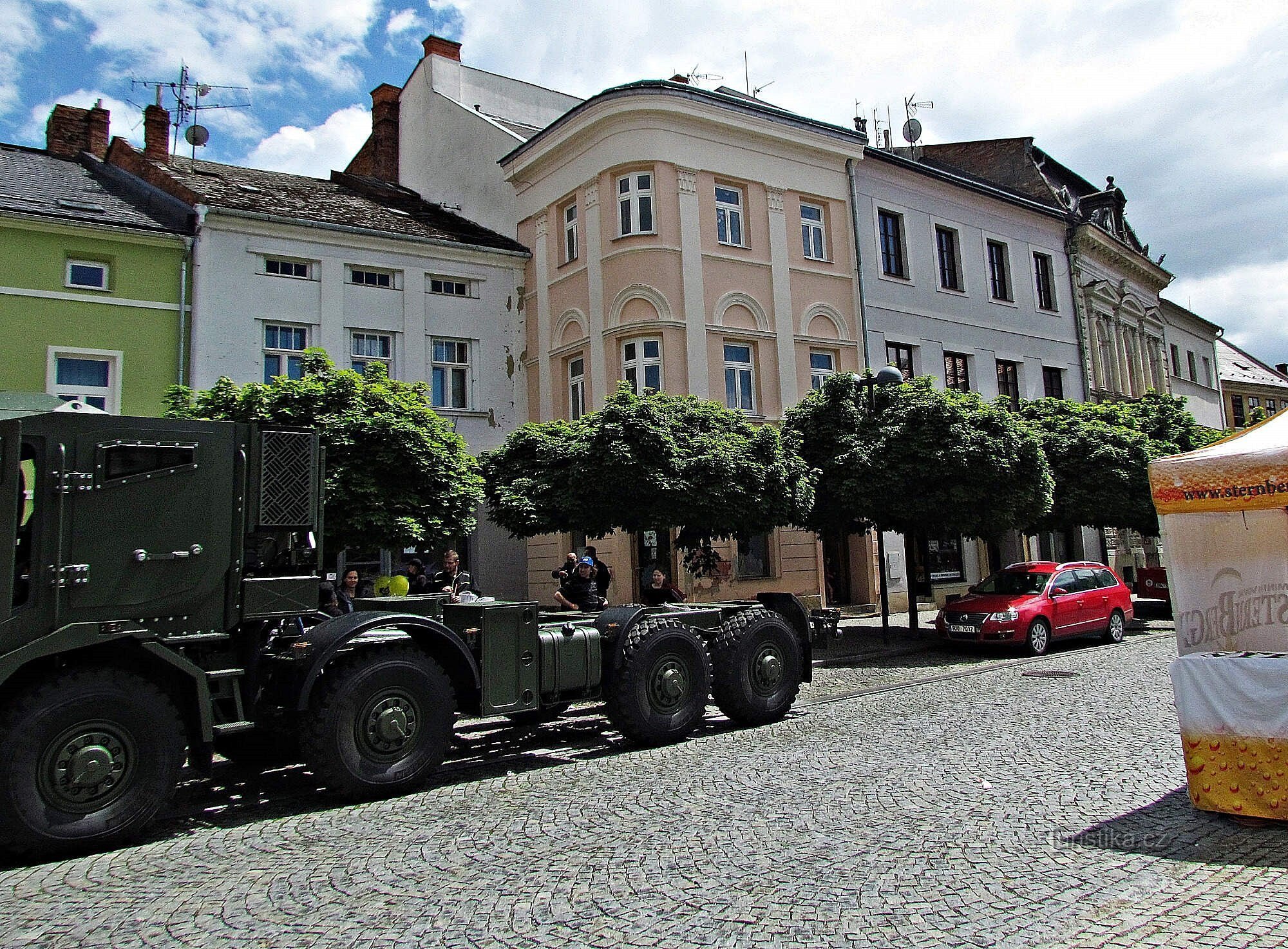 Šternberk - Praça principal