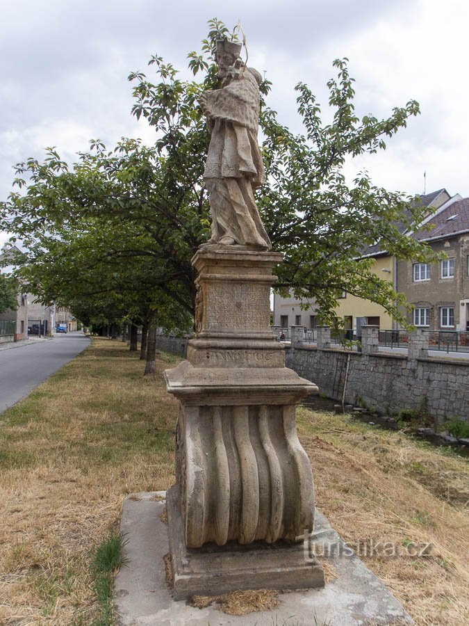 Šternberk – Jan Nepomucký în strada Potoční