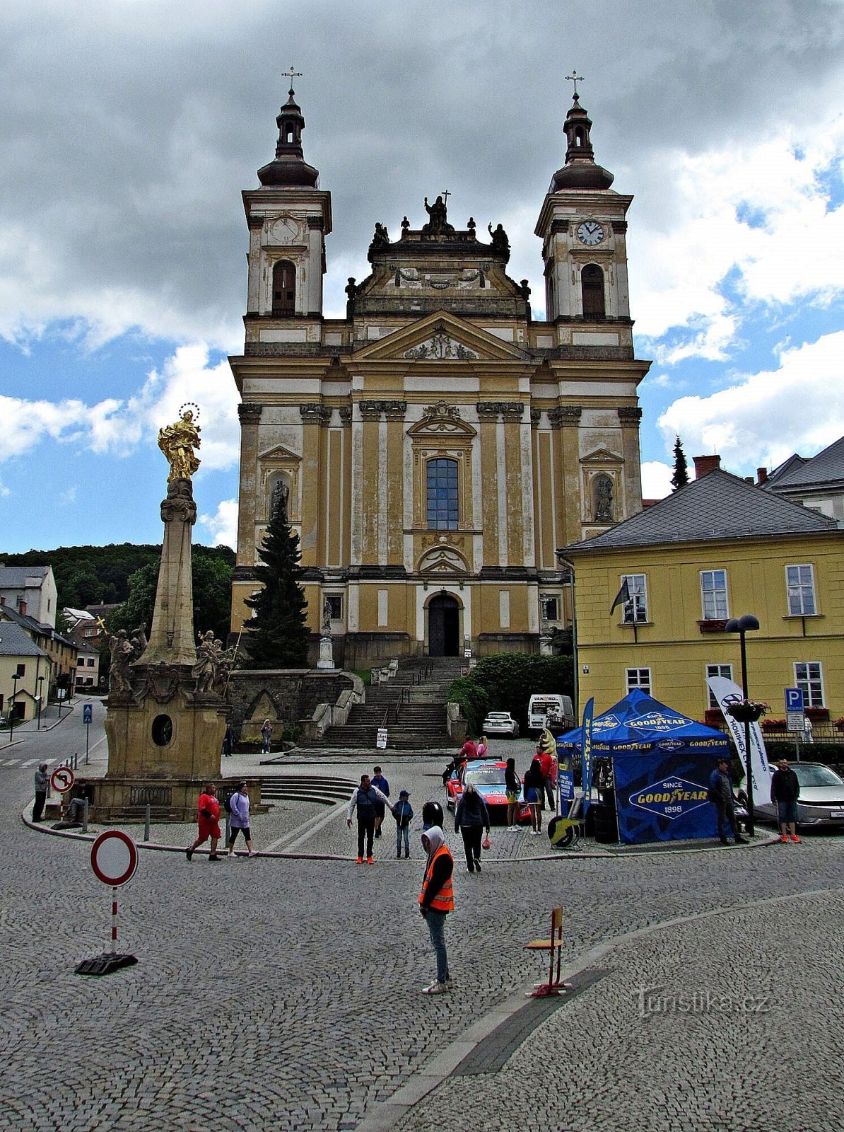 Šternberk - obrázky z Horního náměstí