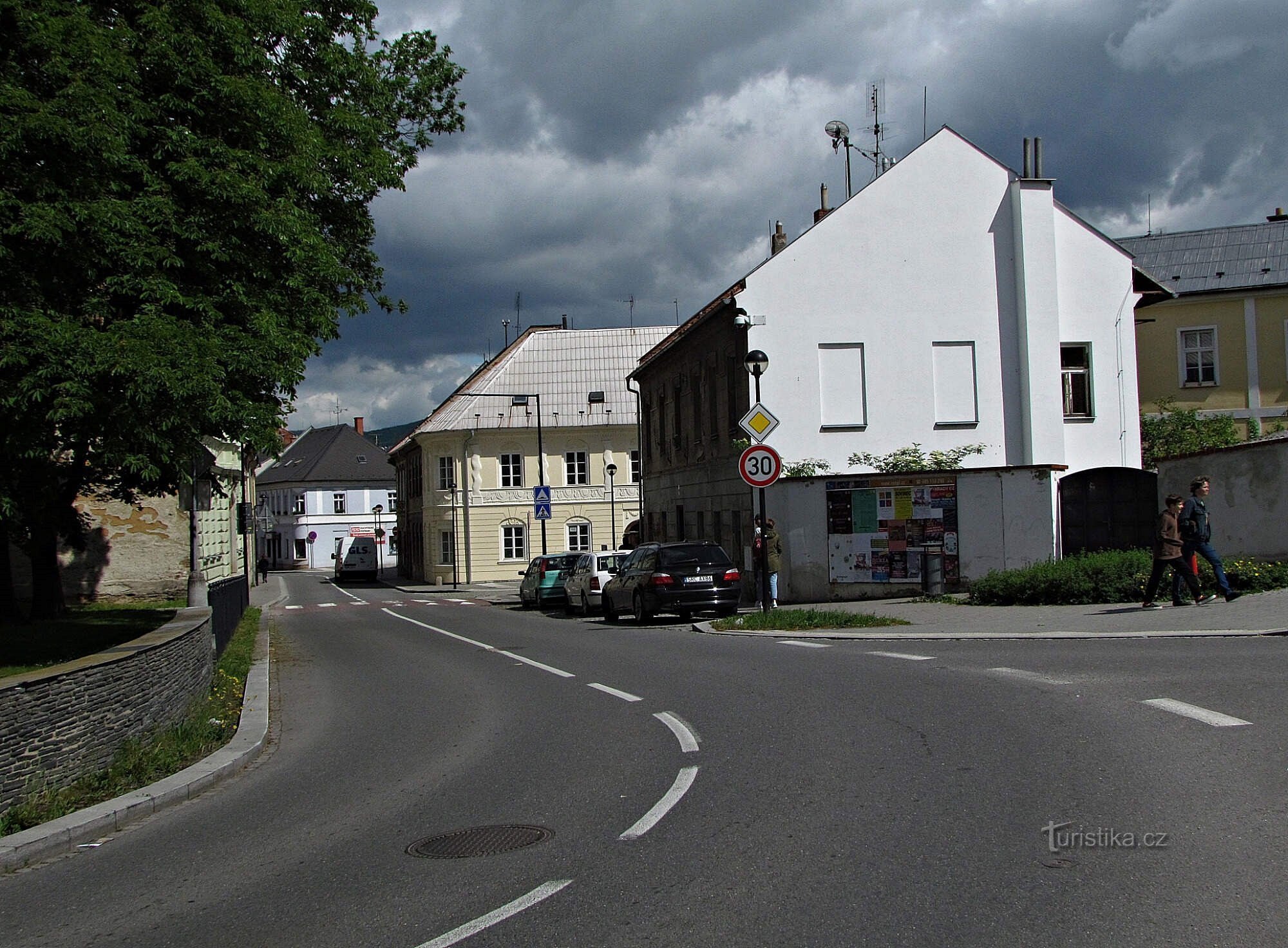 Šternberk - ulica Olomoucká