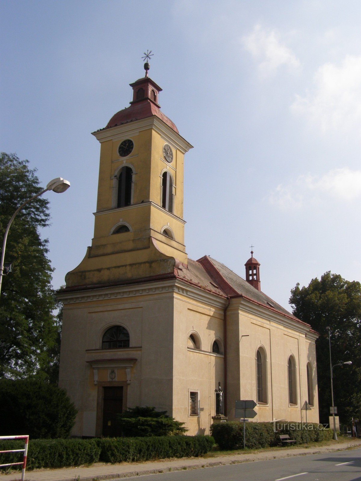 Štězery - nhà thờ St. Đánh dấu
