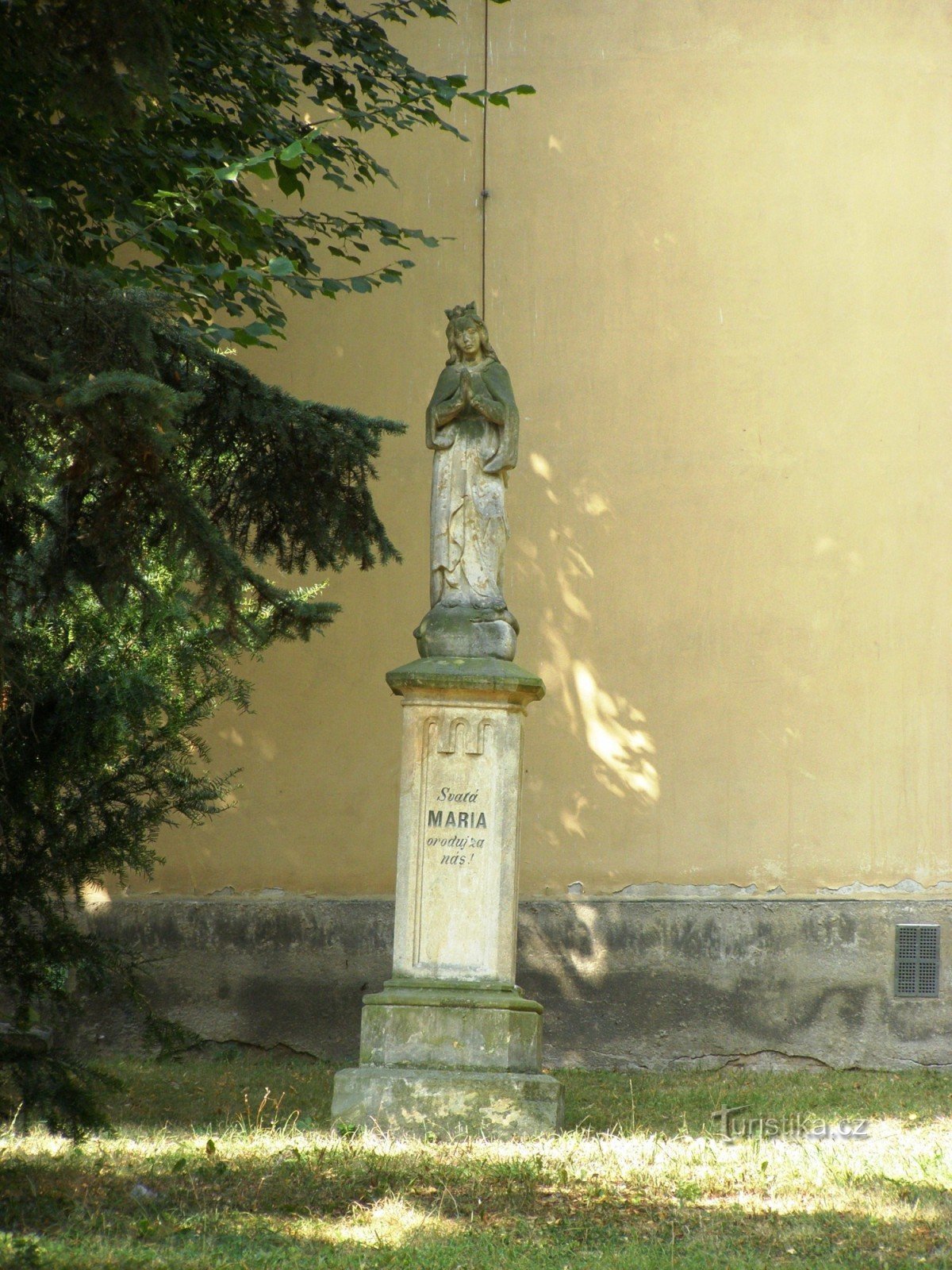 Štězery - 圣彼得教堂标记