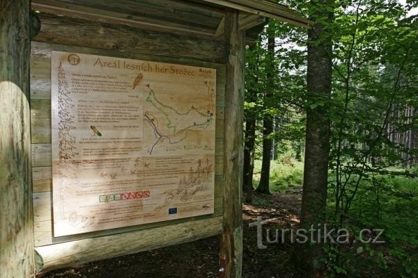 Traseul jocurilor forestiere - Stožec