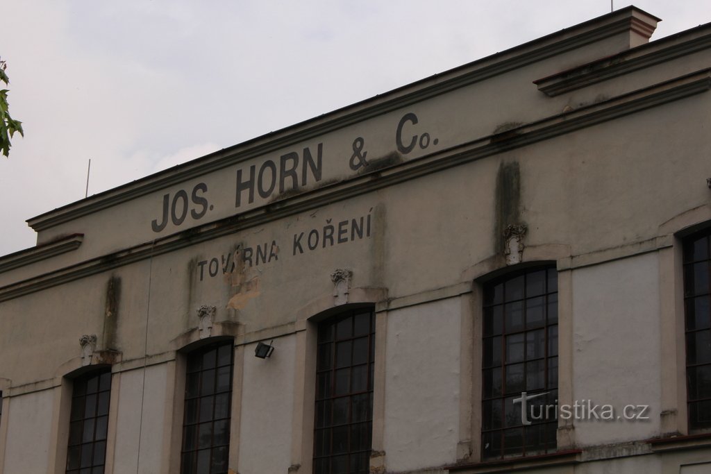 Schild von Horns Mühle