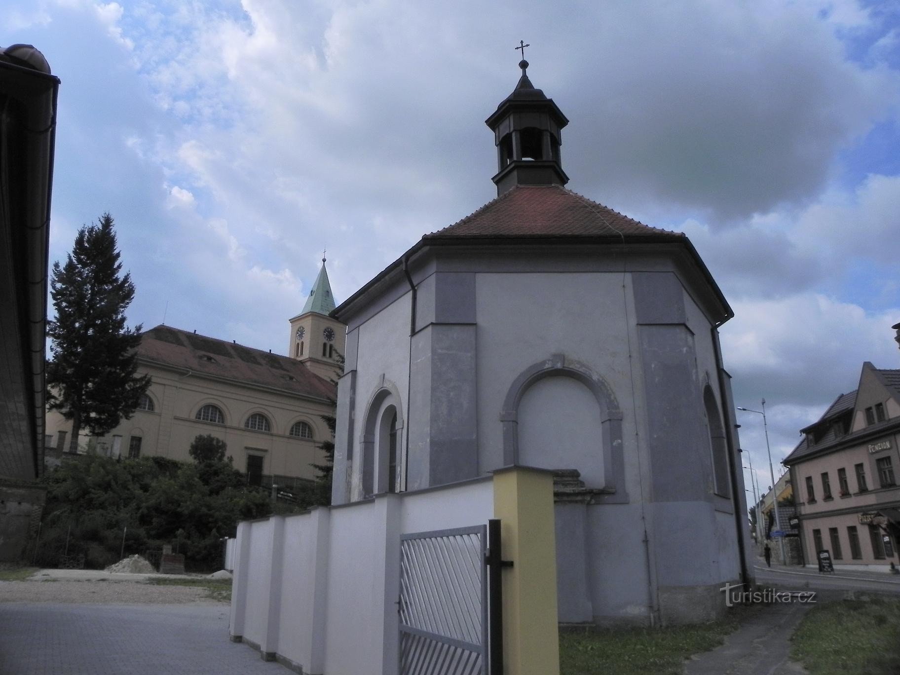 Стод, церковь и часовня св. Вацлав