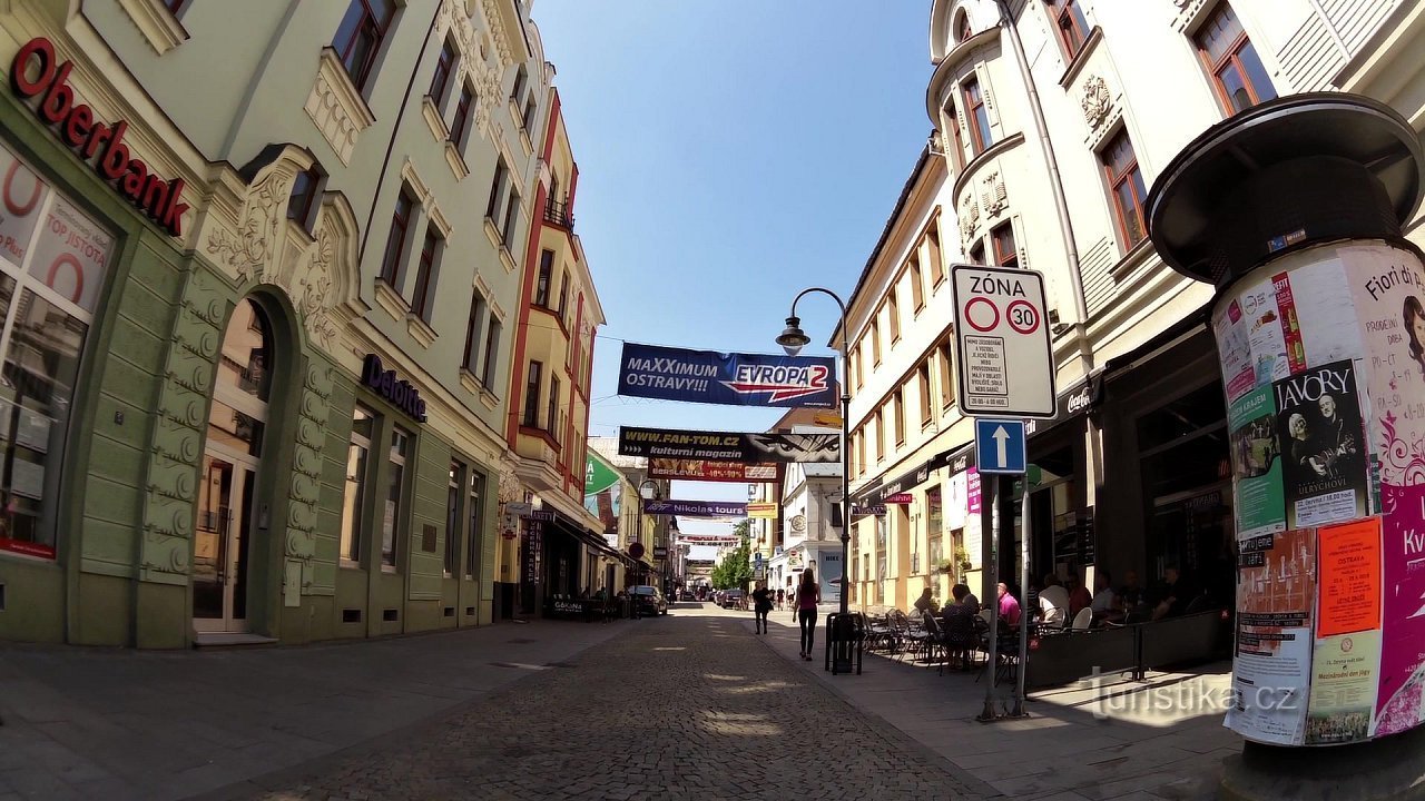 Ulica Stodolní Ostrawa