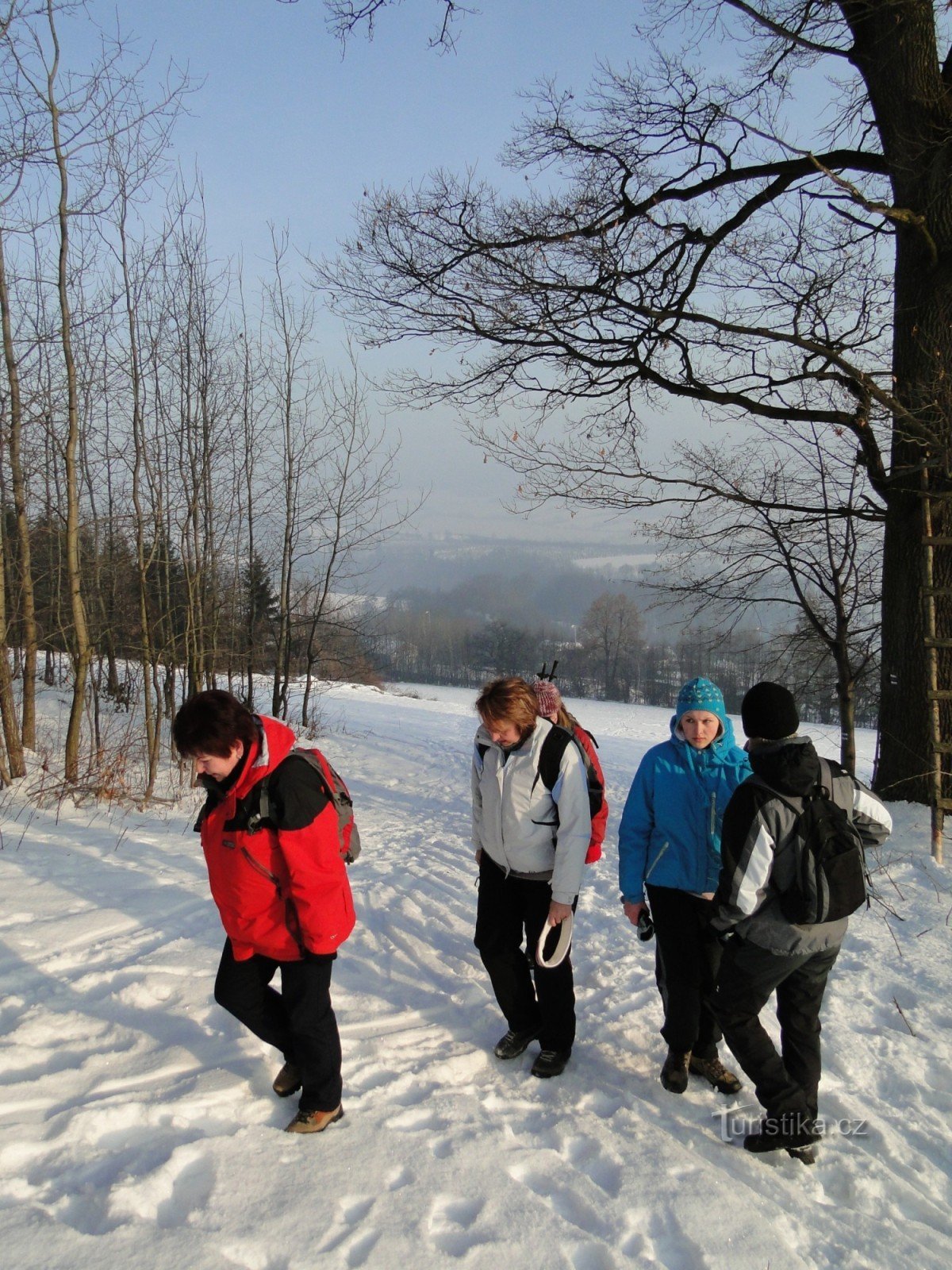 Aufstieg nach Baškovec