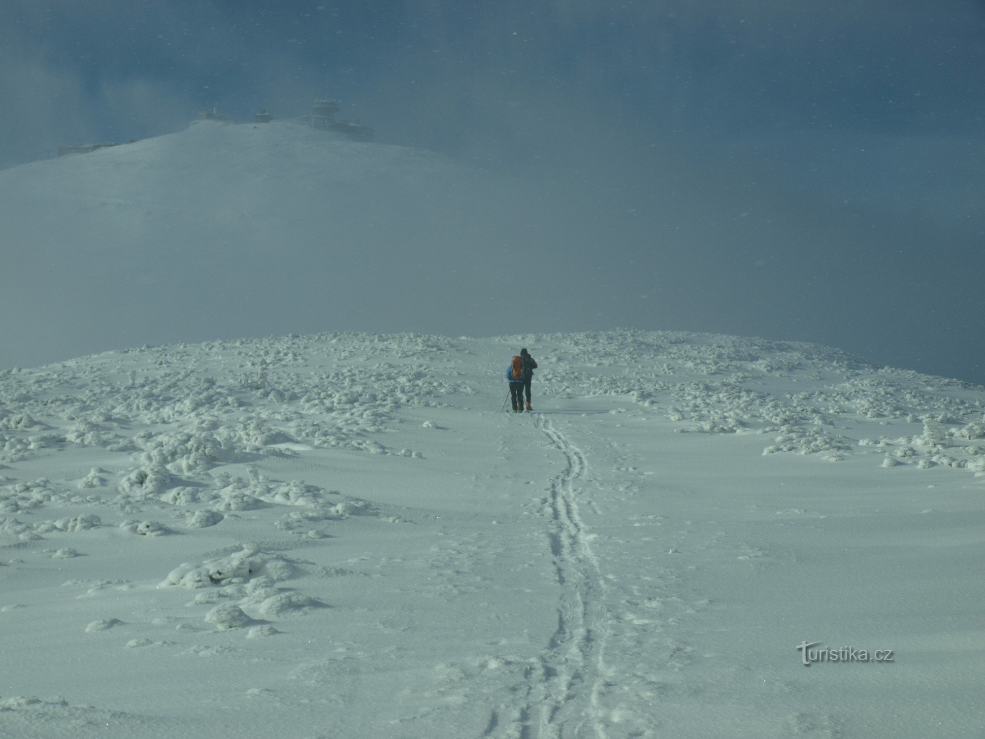 Ascent to Sněžka