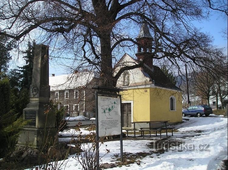 Stradov - extinct village - today Přestanov