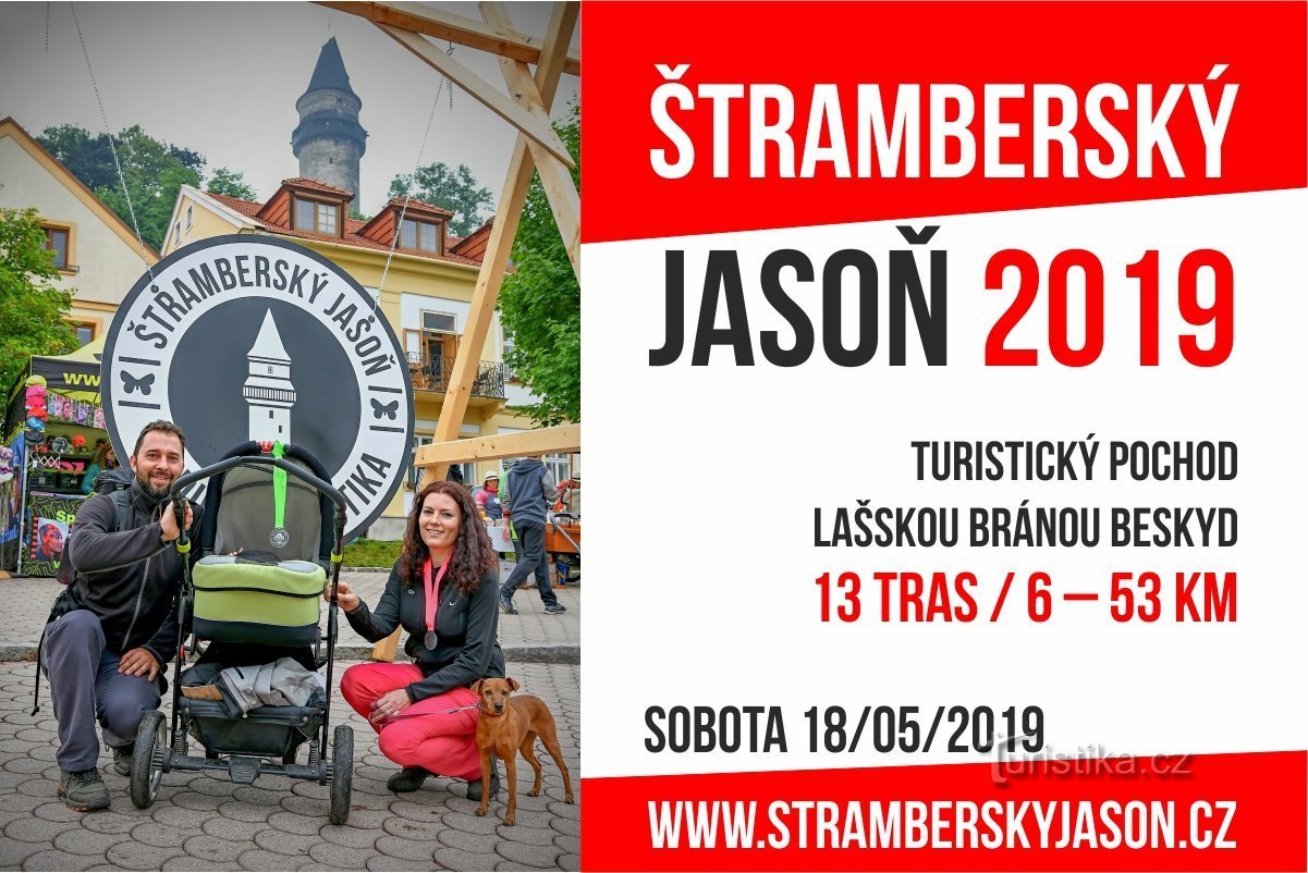 Štramberský Jasoň 2019 – turistimarssi Lašská bránan läpi alkaa ilmoittautuminen