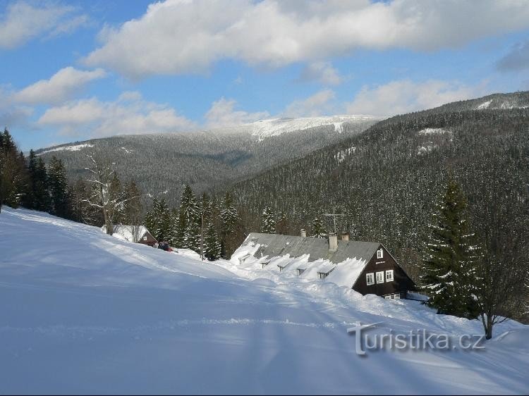 Strán Čistá Voda in koča Bumbalka