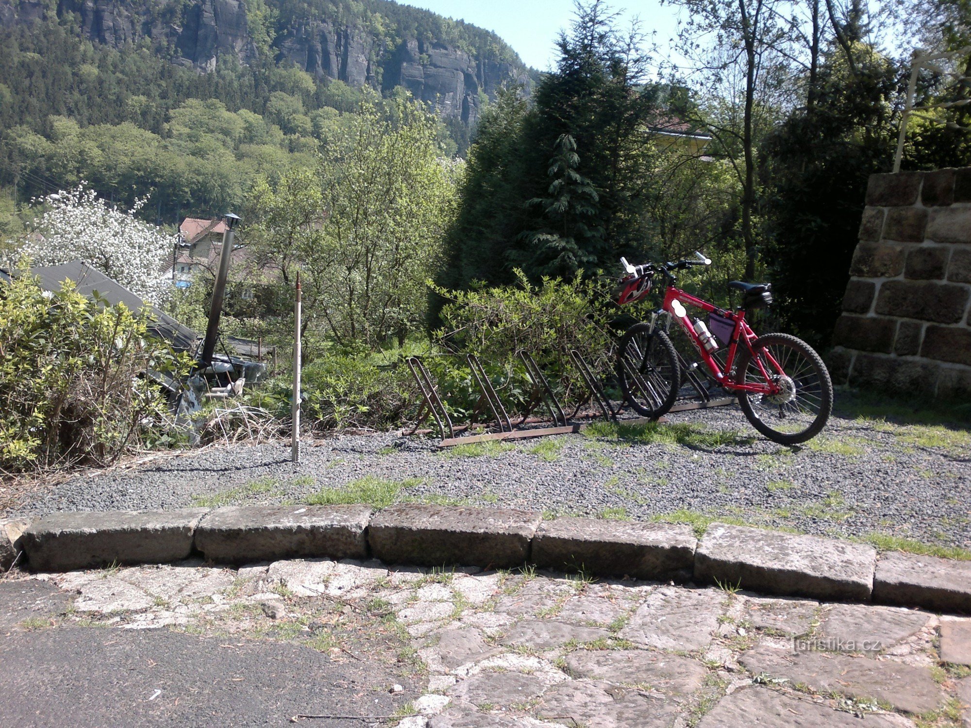 Localização estratégica para ciclistas