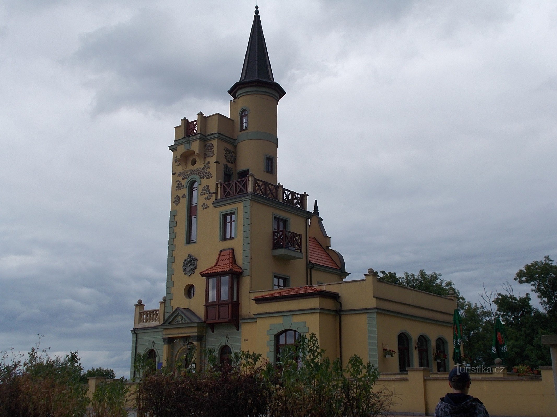 František Josef I 在 Teplice na Letná 守卫