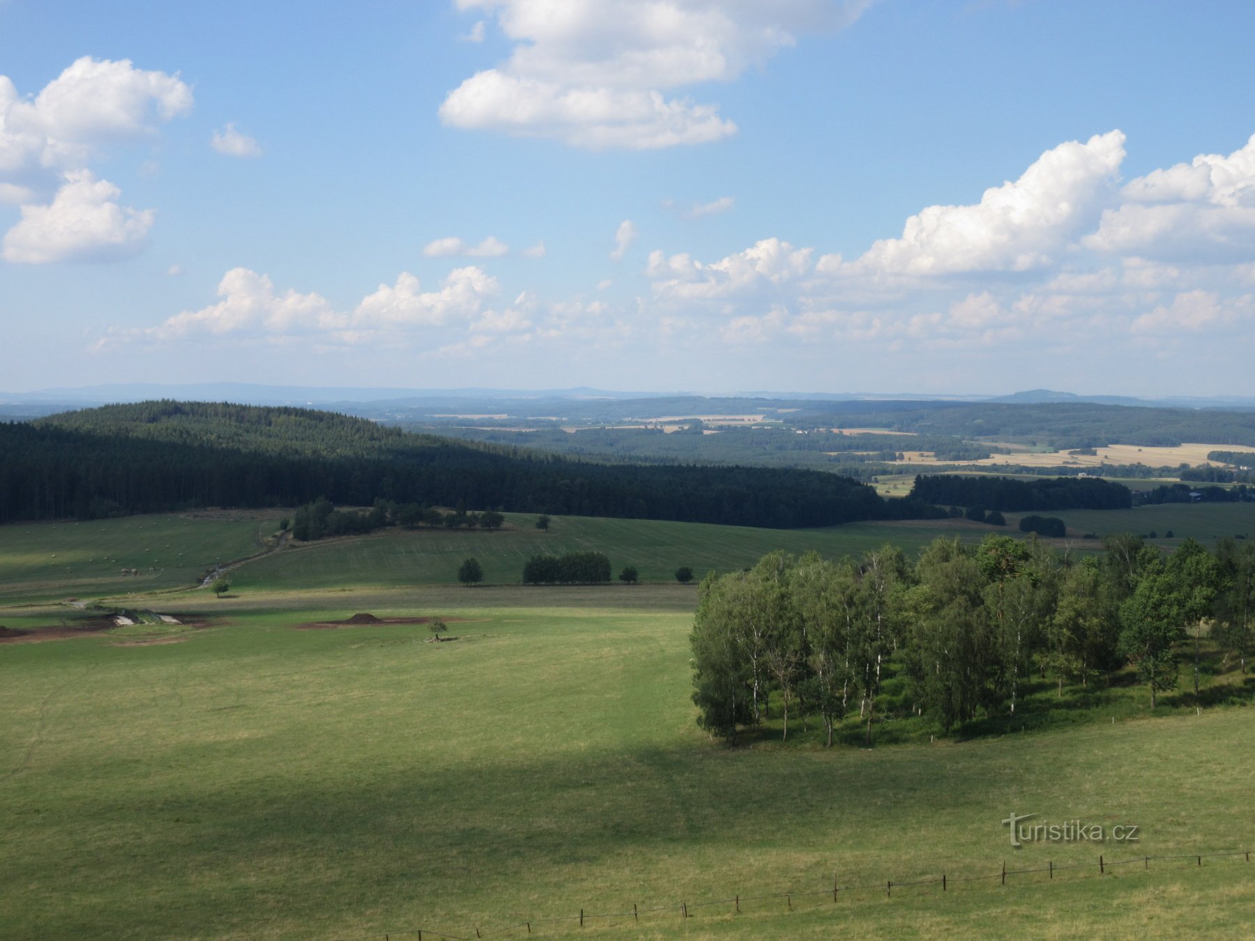 Őr - Březinka kilátó Bernartic közelében
