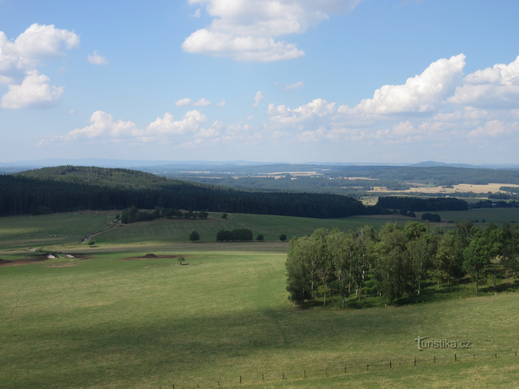 Torre di guardia - vedetta Březinka vicino a Bernartic