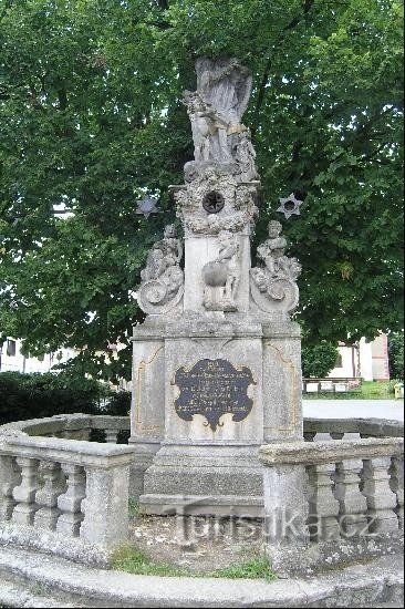 Guard - statue of St. John of Nepomuk