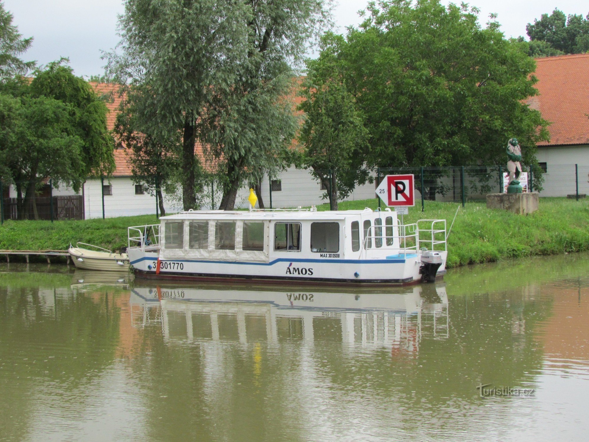 Strážnice - kikötő a Baťov-csatornán
