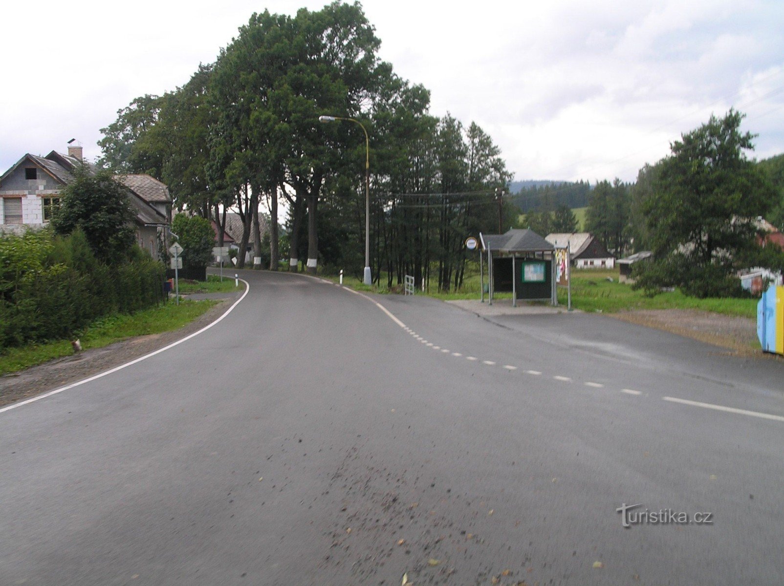 centro del pueblo