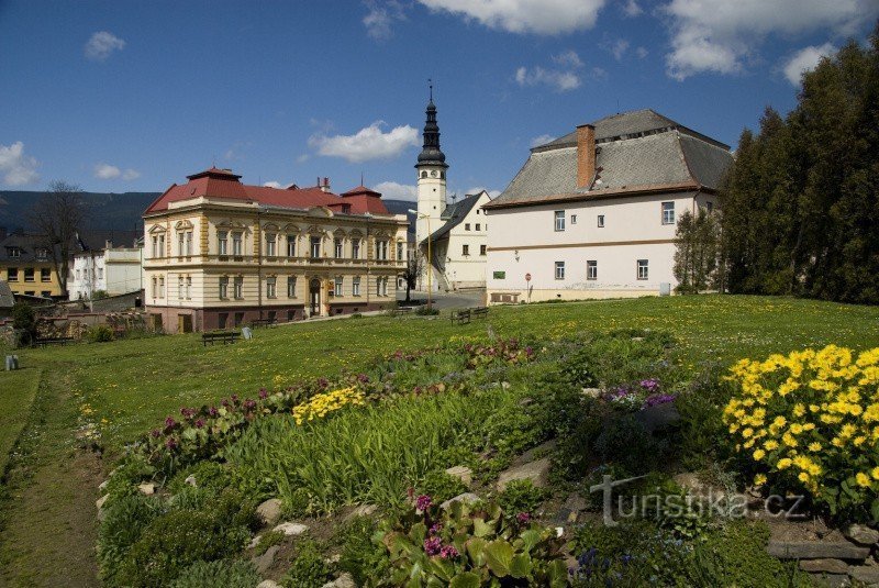 Centrum af den gamle bydel