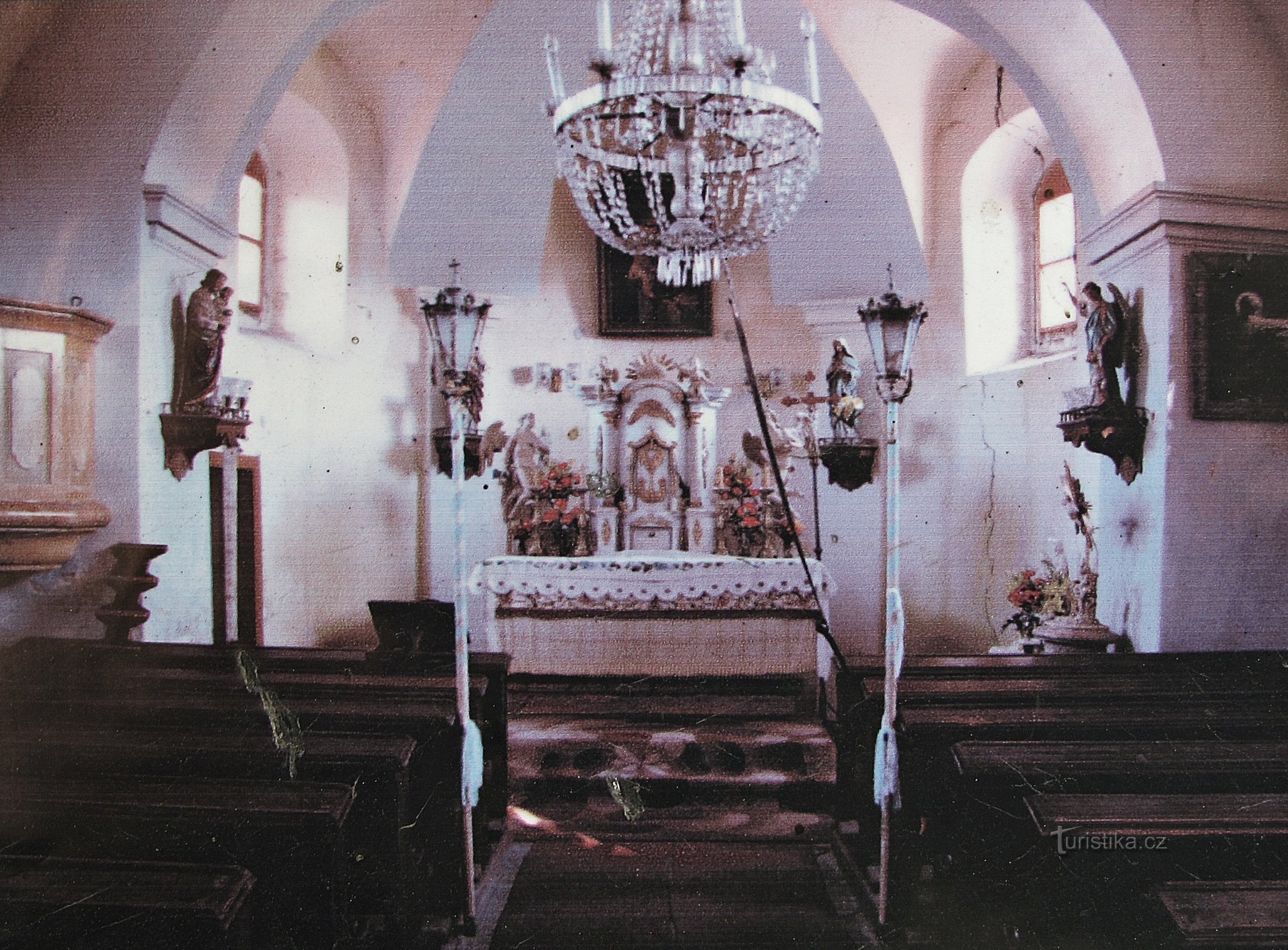 Středolésí - igreja de Santo Antônio de Pádua