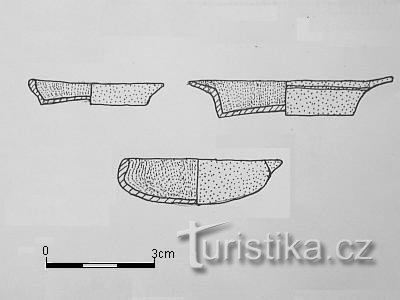 mittelalterliche Kahans, die bei der Erforschung der Festung gefunden wurden