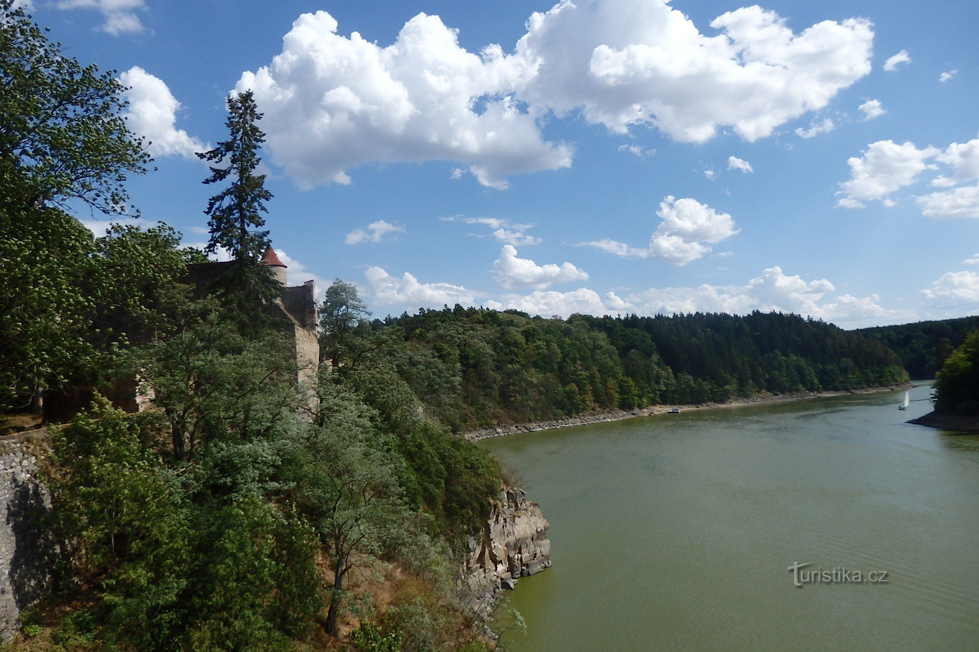 Mittelalterliche Burg Zvíkov