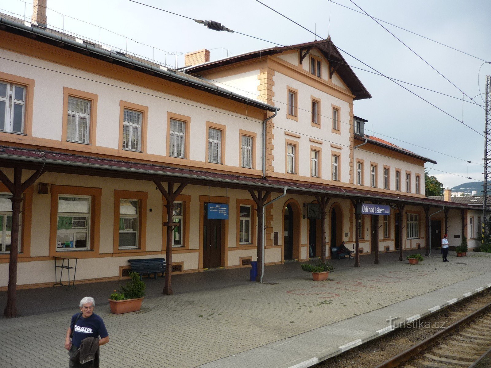 Střekovské nádraží en Ústí nad Labem