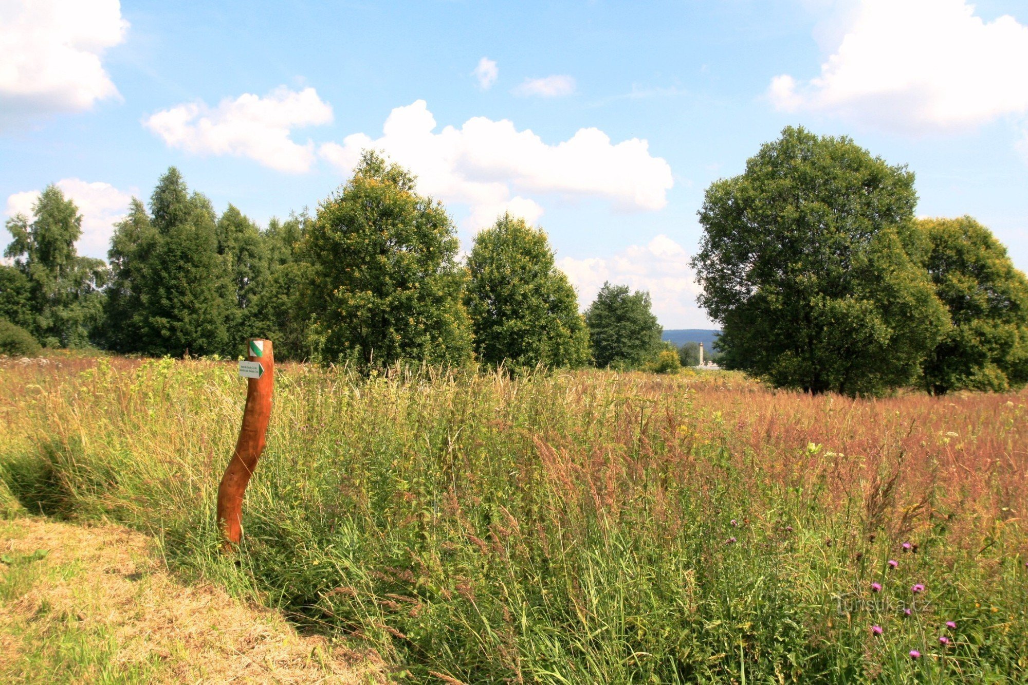 Shooting range near Semanín - on the route of the educational trail