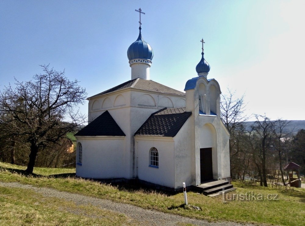 Etrier (Luká) - biserica Sf. Wenceslas
