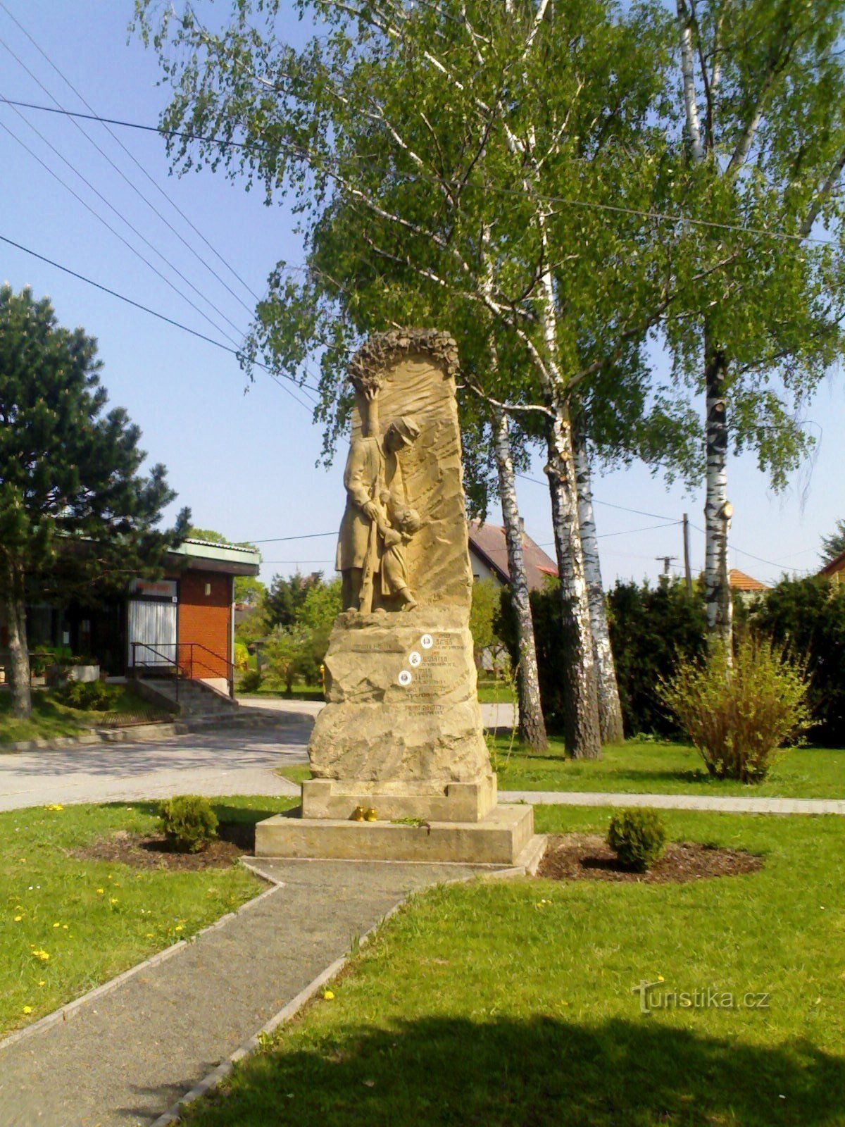 Strězetice - monument aux victimes du 1er St. guerre