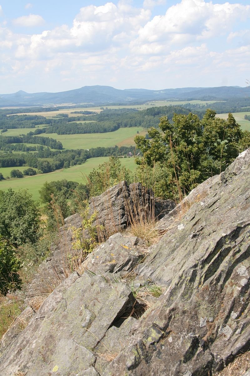 Stříbrník - toppen