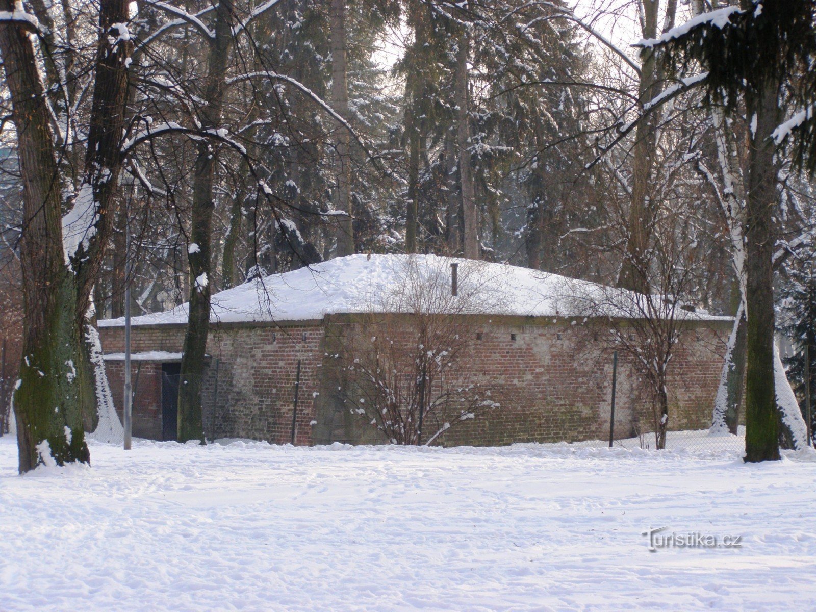 Erschießen von Kasematten in Jiráský sady