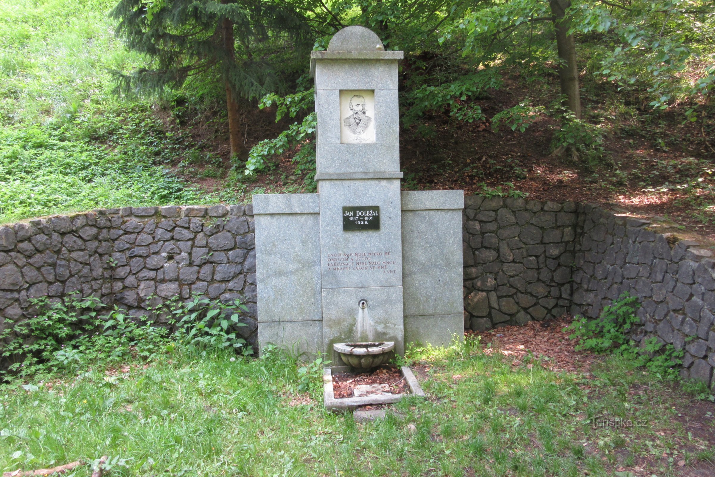 Jan Doležal's well