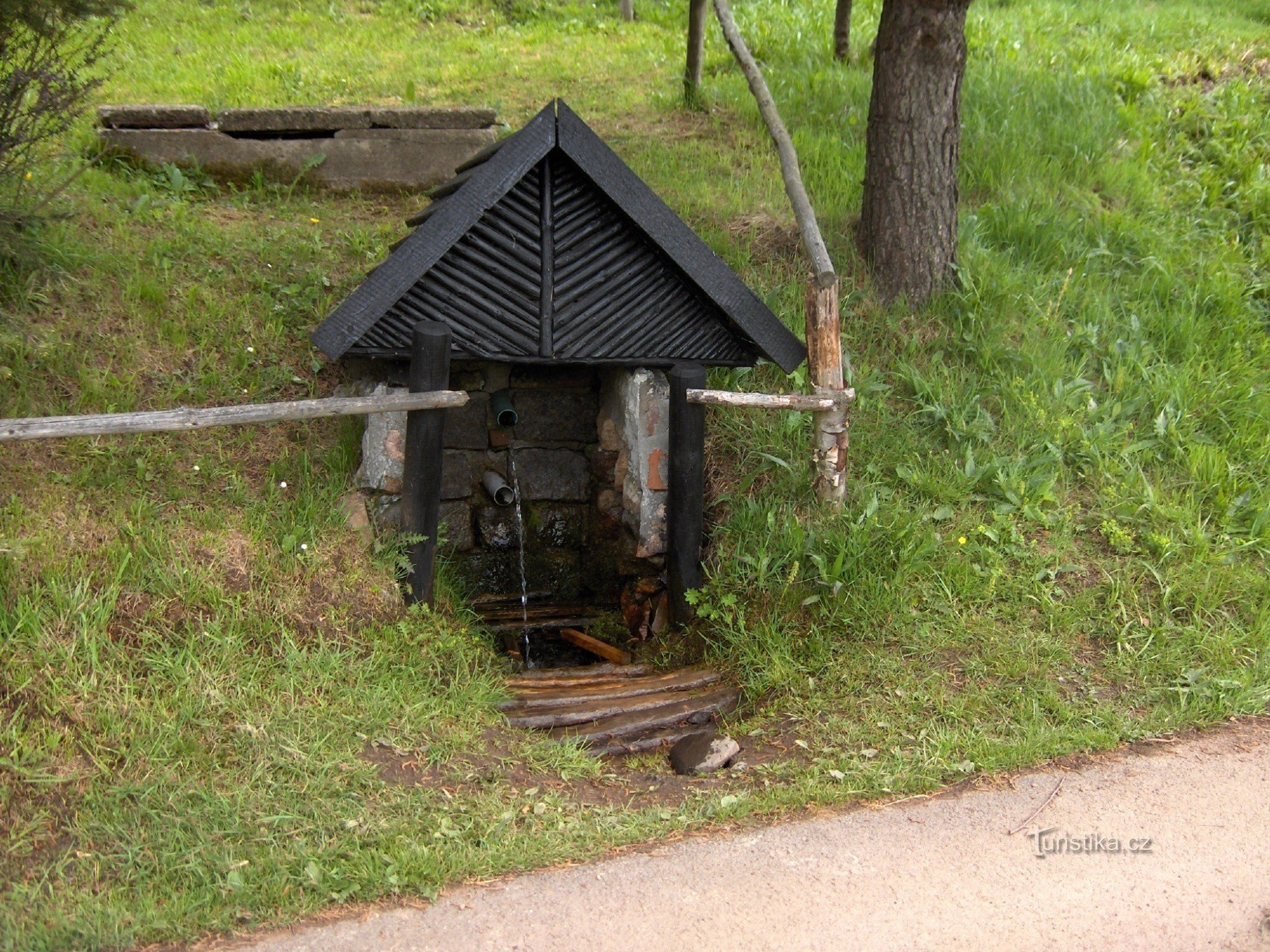 Ein Brunnen in Moldawien