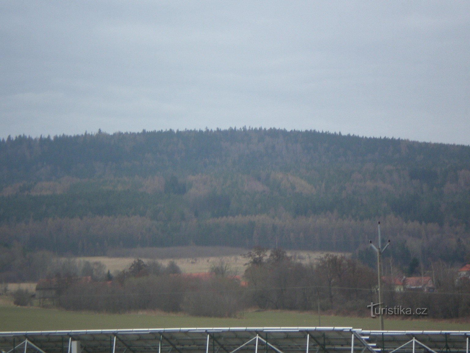 Studený vrch from Hostomice p.Brdy