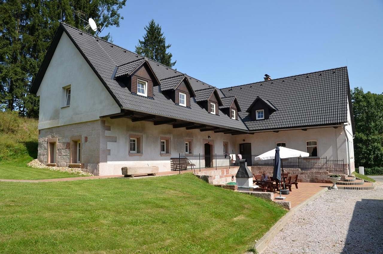 Stupná Hoeve - vista desde el patio