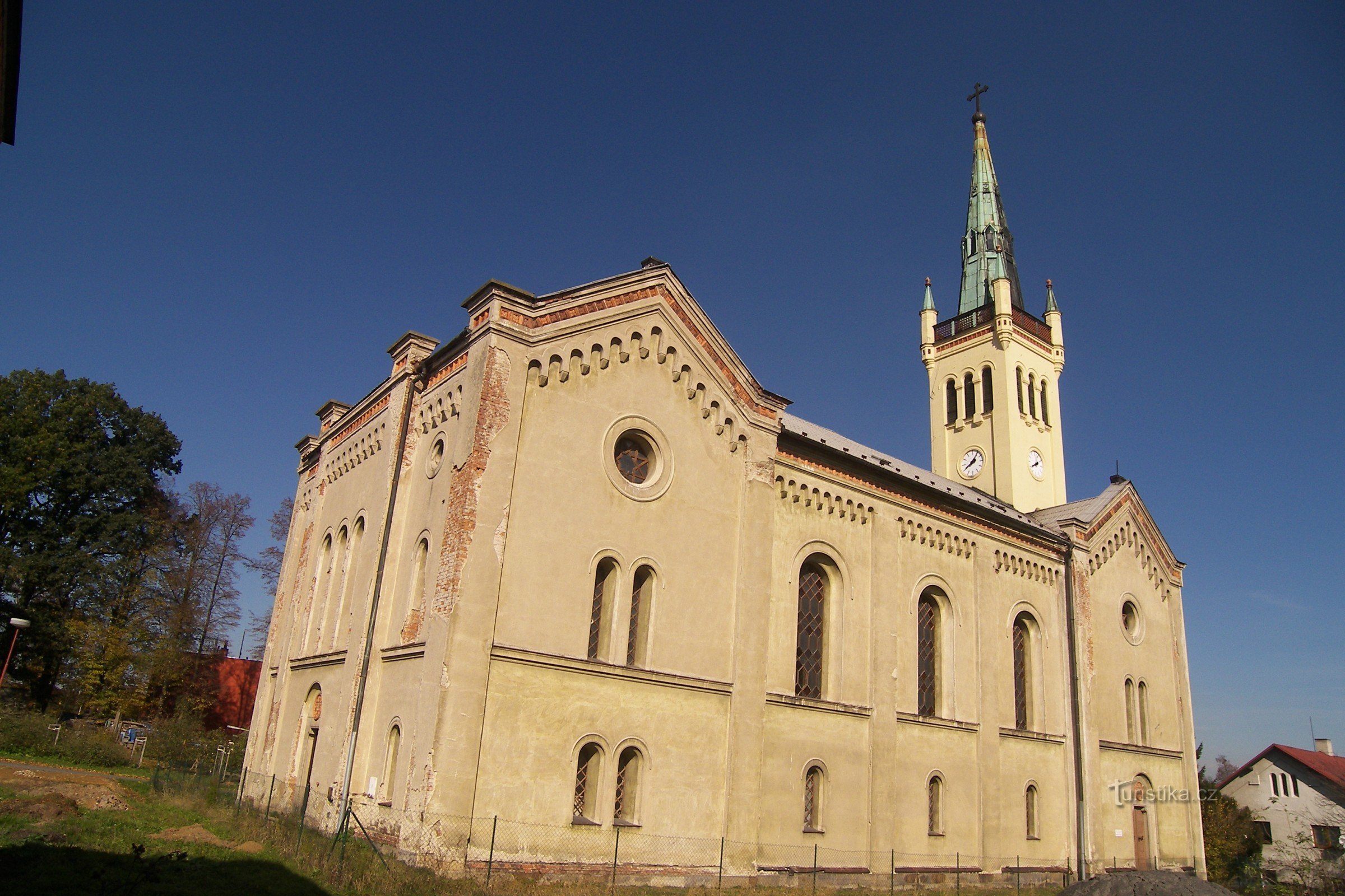 Suchdol nad Odrou - Evangeličanska cerkev