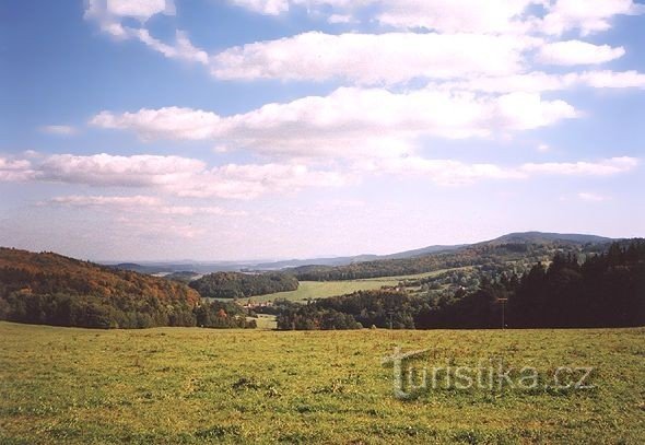 Šumava - cordillera